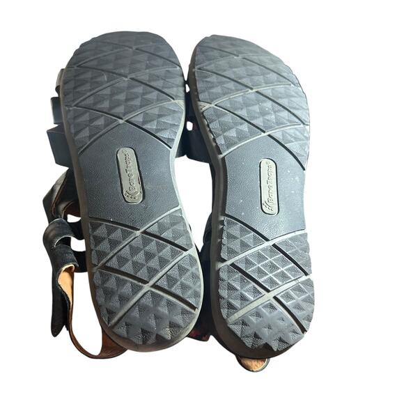 Baretraps Reeta Gladiator Sandals 10M Black Leather Upper Stylish & Comfortable - Picture 10 of 10